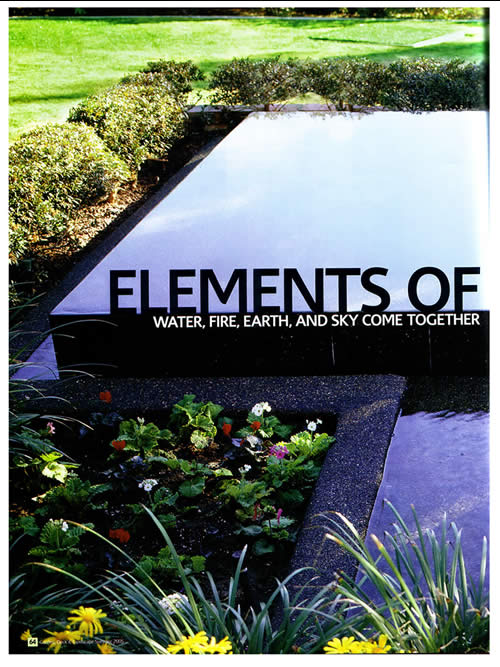 Bhg Garden Deck and Landscape Elements Of Nature Summer 2005
