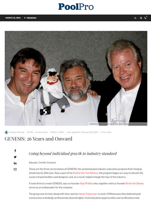 GENESIS: 26 Years and Onward March 2024